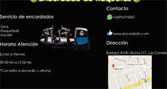 Desktop Screenshot of encordado.com
